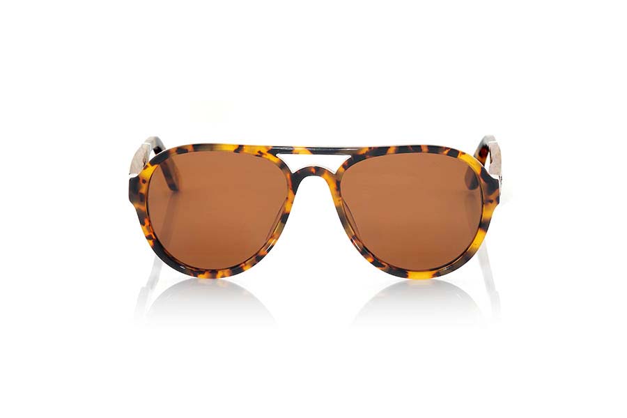 Wood eyewear of Ebony modelo IGUAZU Wholesale & Retail | Root Sunglasses® 